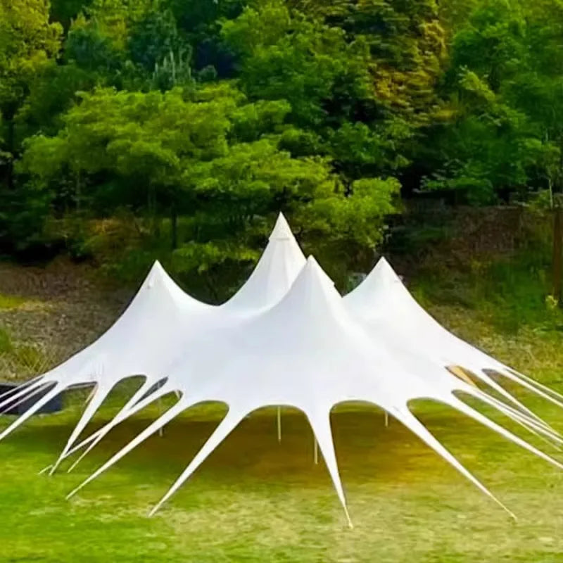 MOYU Star Canopy Tents Octopus Shape Double Pole 900D Oxford Cloth