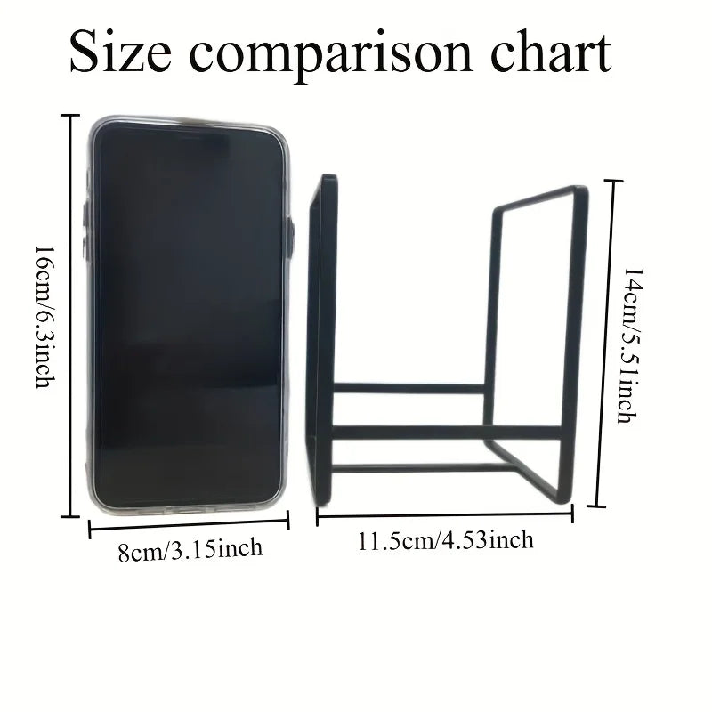 Stainless Steel Space Saving Dish Rack for Plates and Lids