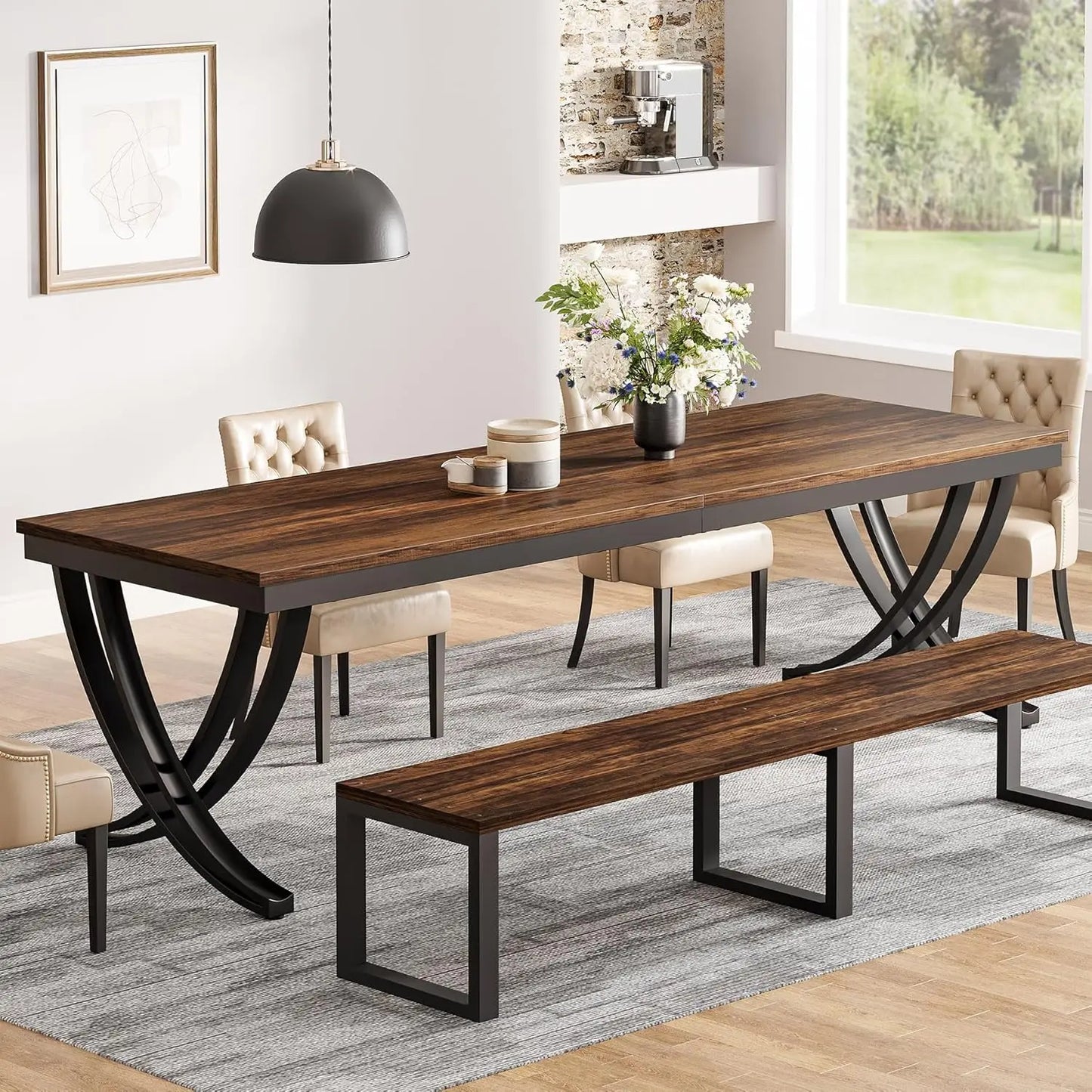 LITTLE TREE Rectangular Dining Table For Six To Eight