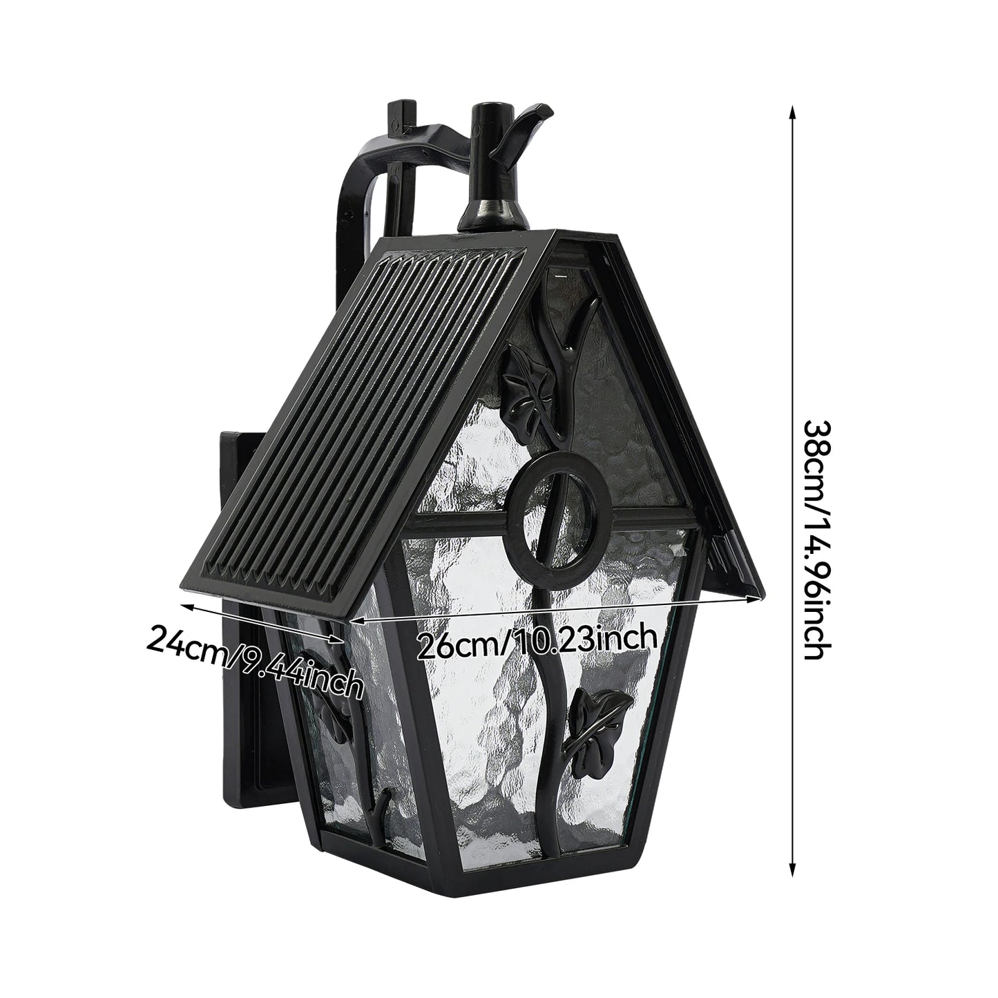 European Style Flower Wall Lamp For Indoor Outdoor Use