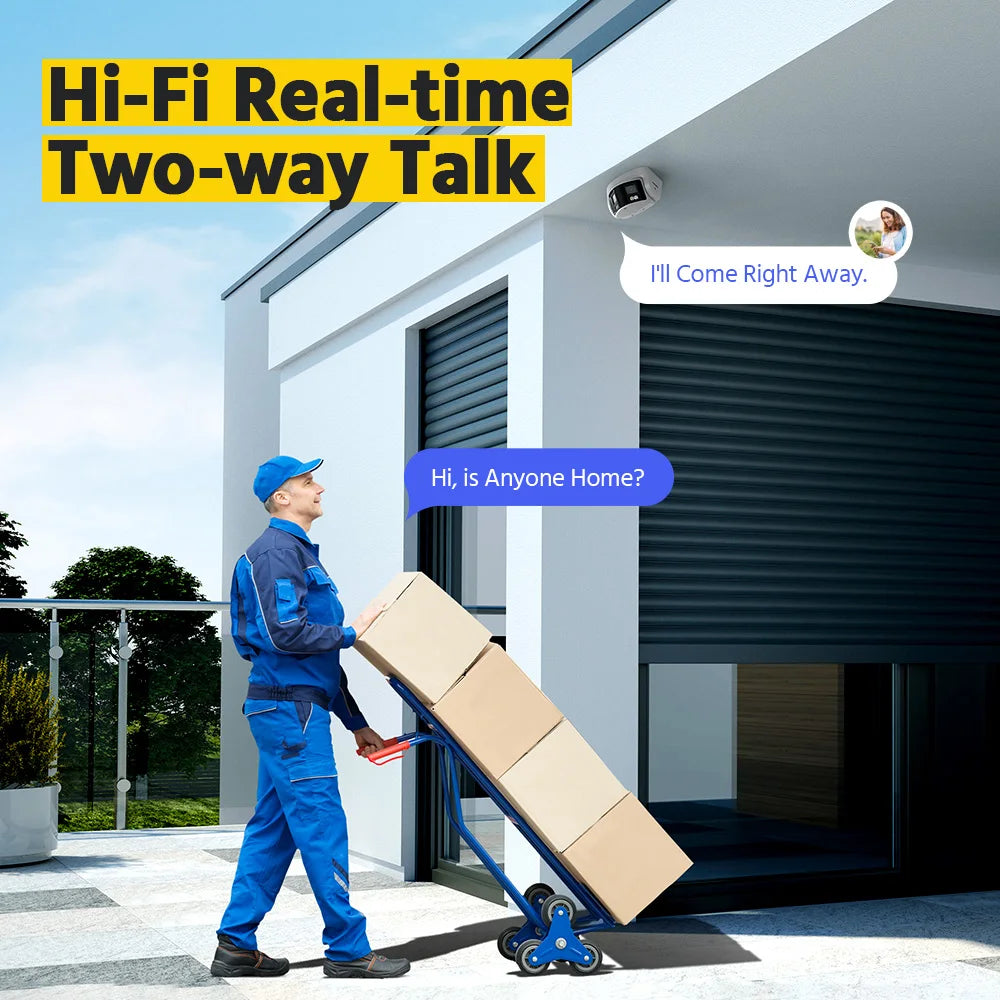 ANNKE 8MP 4K Dual Lens Security Camera With Human Detection