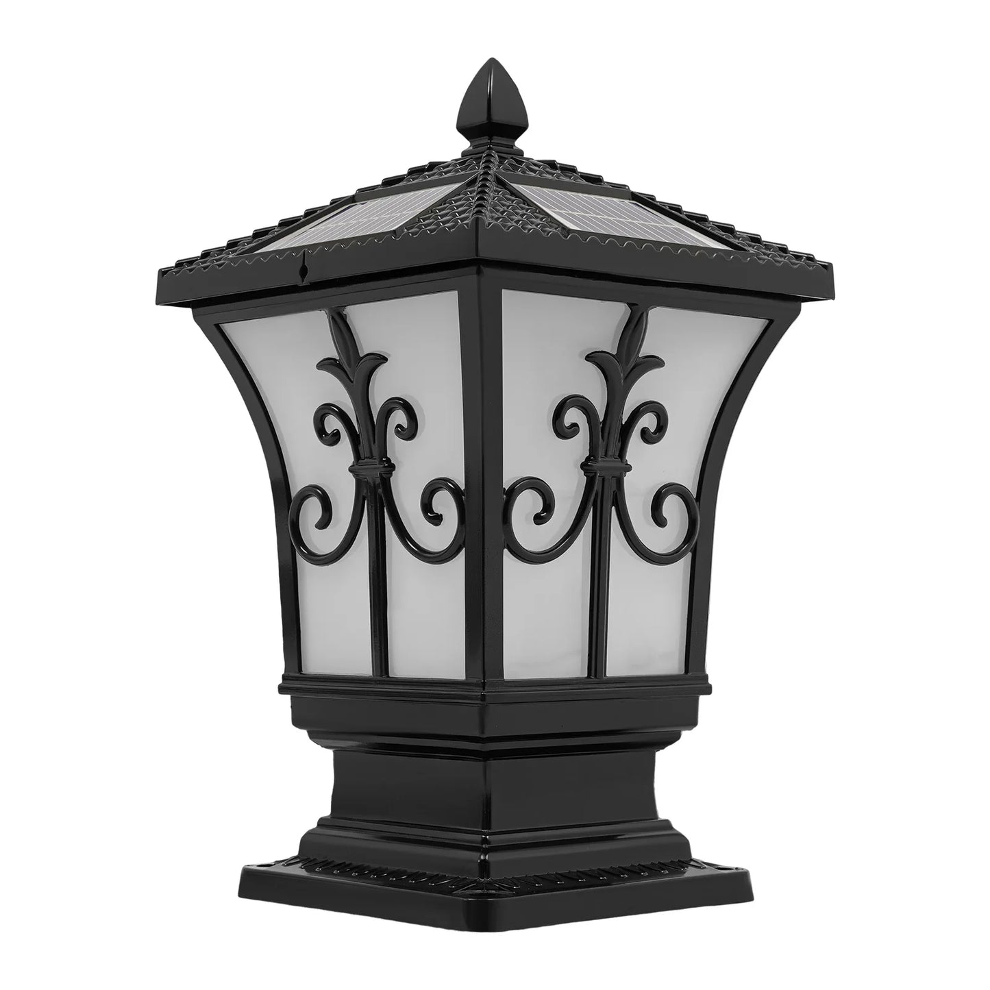 Outdoor Solar Post Light 85-265V IP44 Water Resistant Garden Lamp