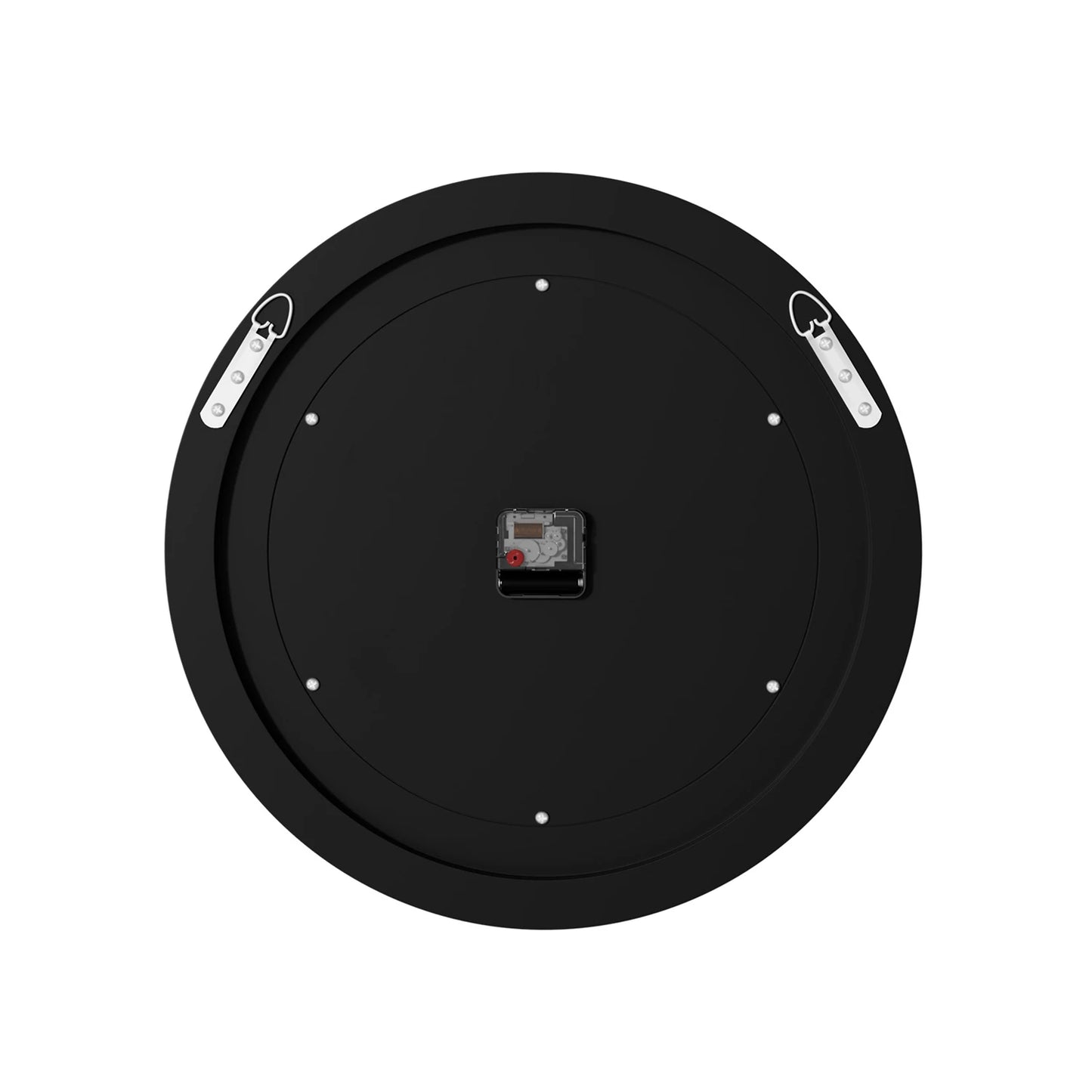 Glam Sparkle Round Mirror Wall Clock For Home Decor