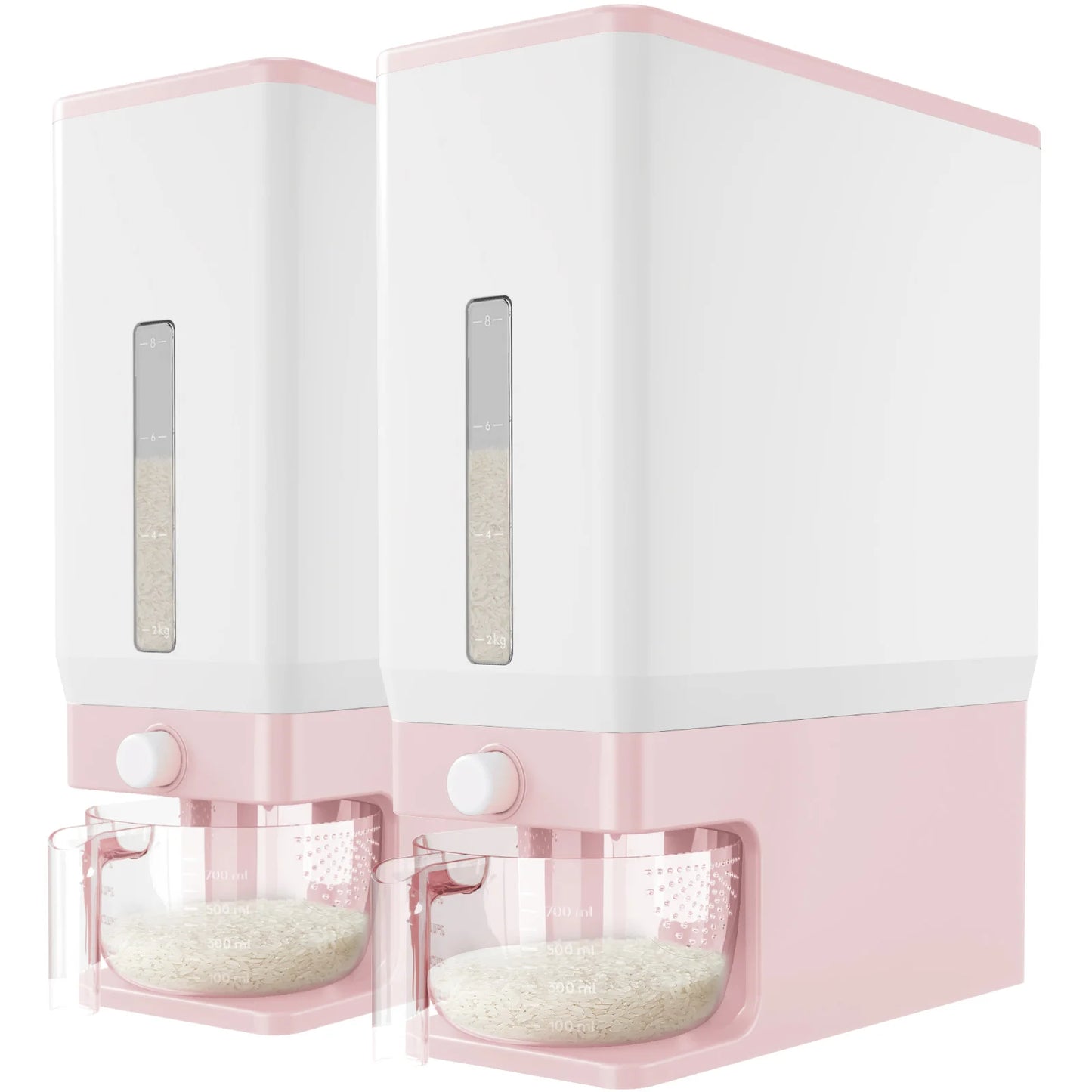 Lifewit Rice Storage Container Sealed Moisture Proof With Measuring Cup