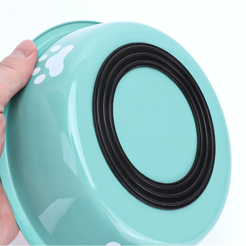 Stainless Steel Dog Bowls Anti Knock Design