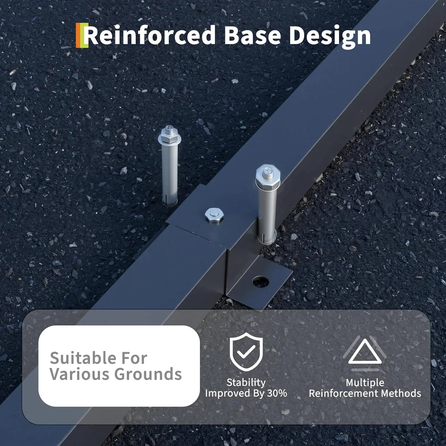 Metal Carport Heavy Duty Canopy With Galvanized Steel Frame