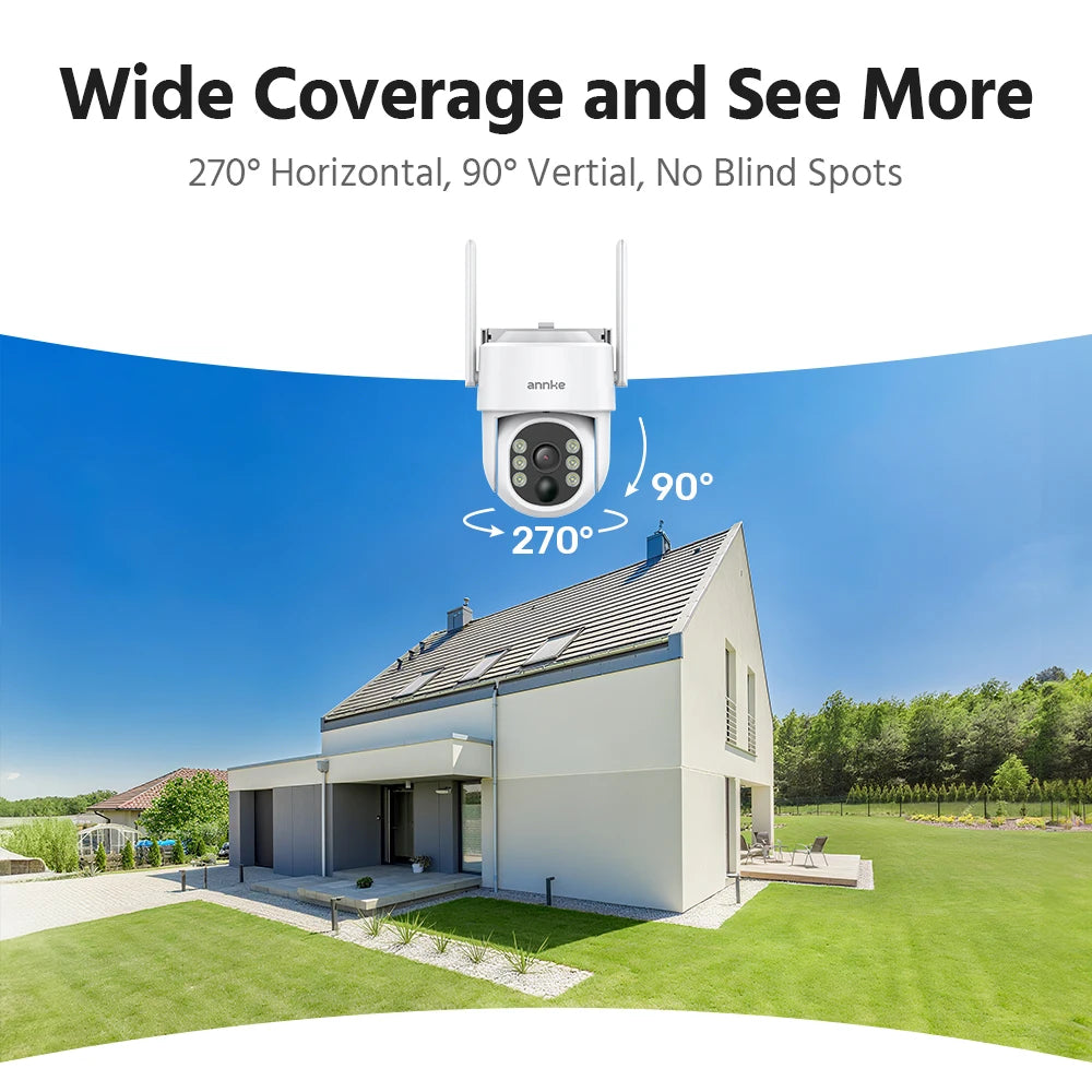 ANNKE 4MP Wireless Security Camera System 4CH NVR Kit