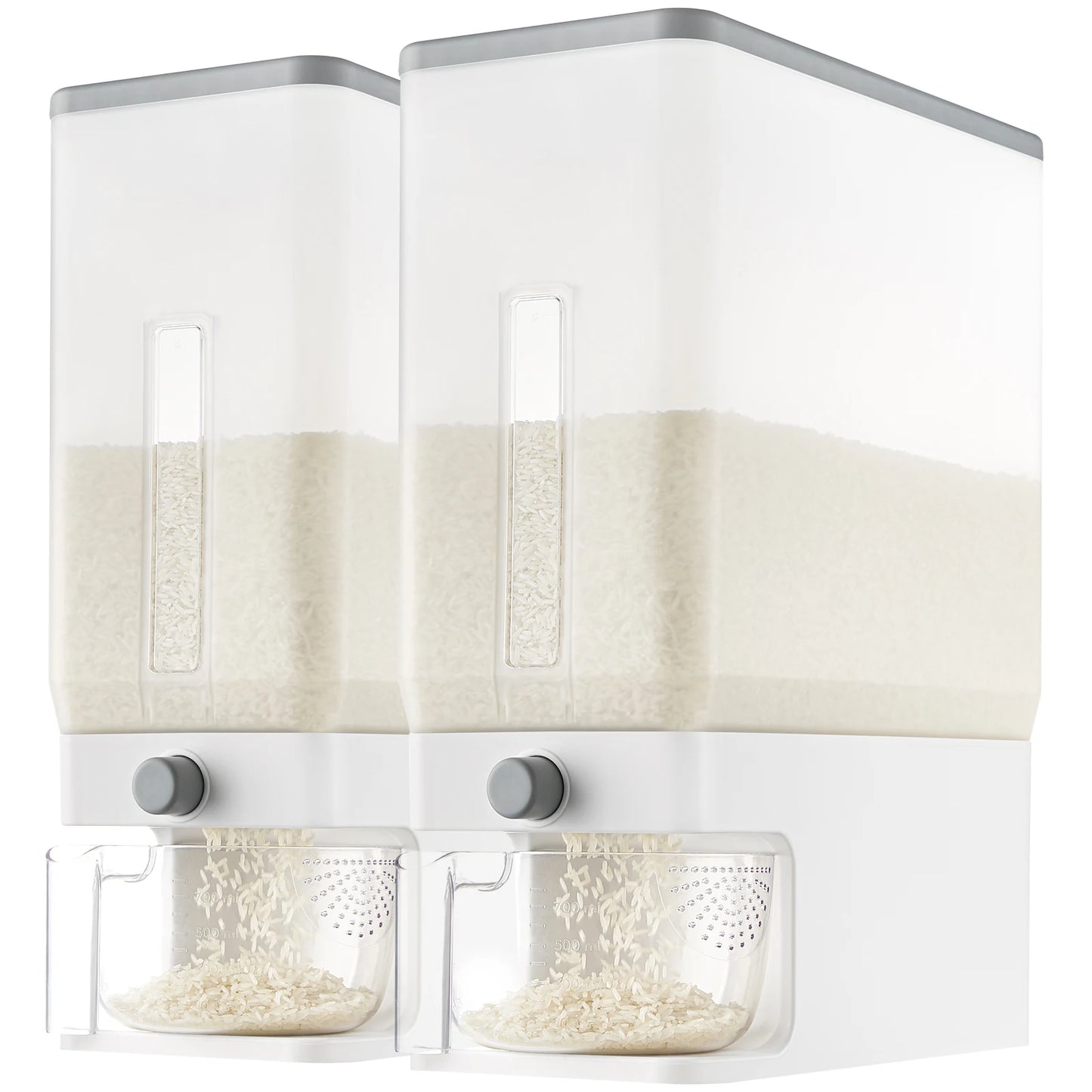 Lifewit Rice Storage Container Sealed Moisture Proof With Measuring Cup