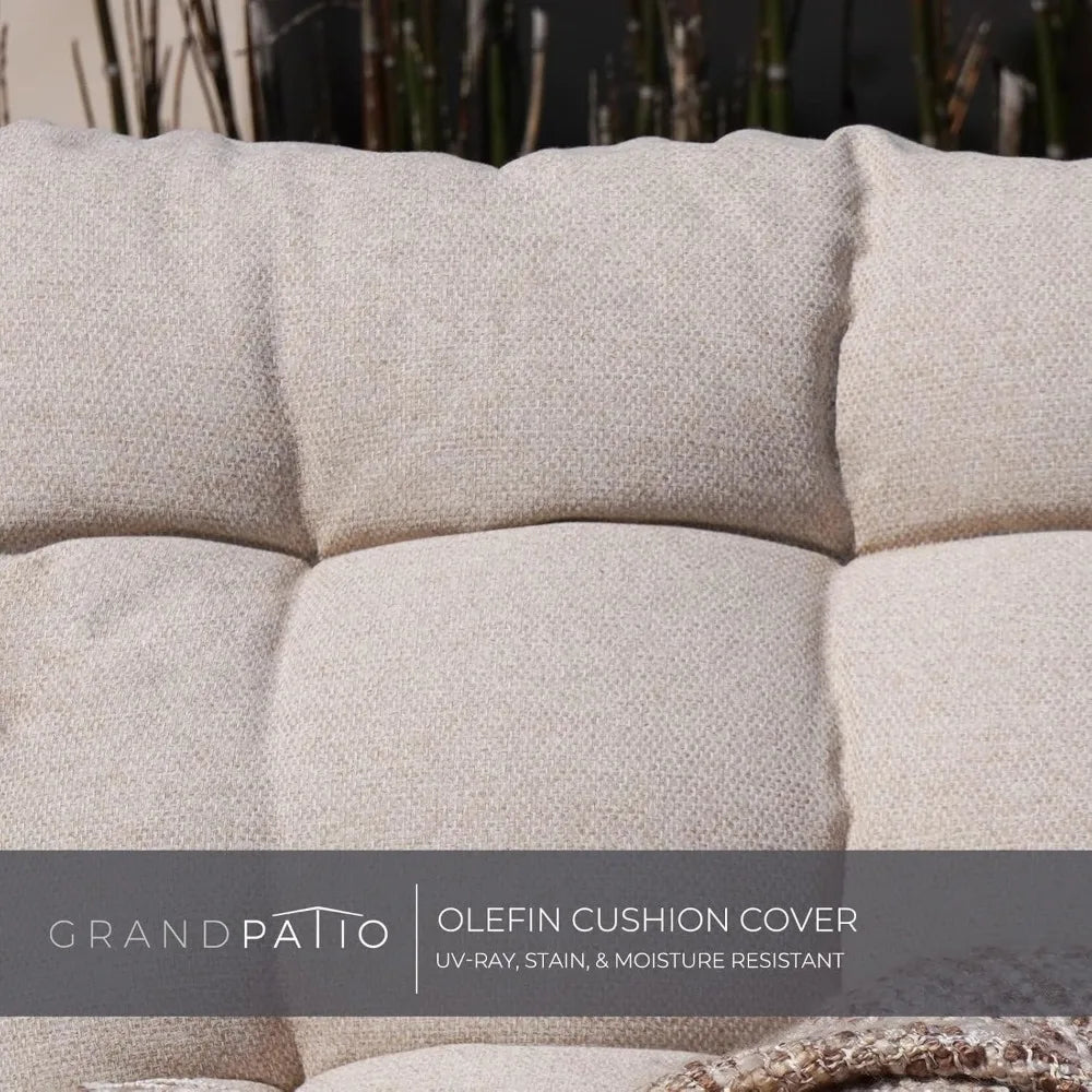 Durable Outdoor Sofa Set With Cushions And Coffee Table