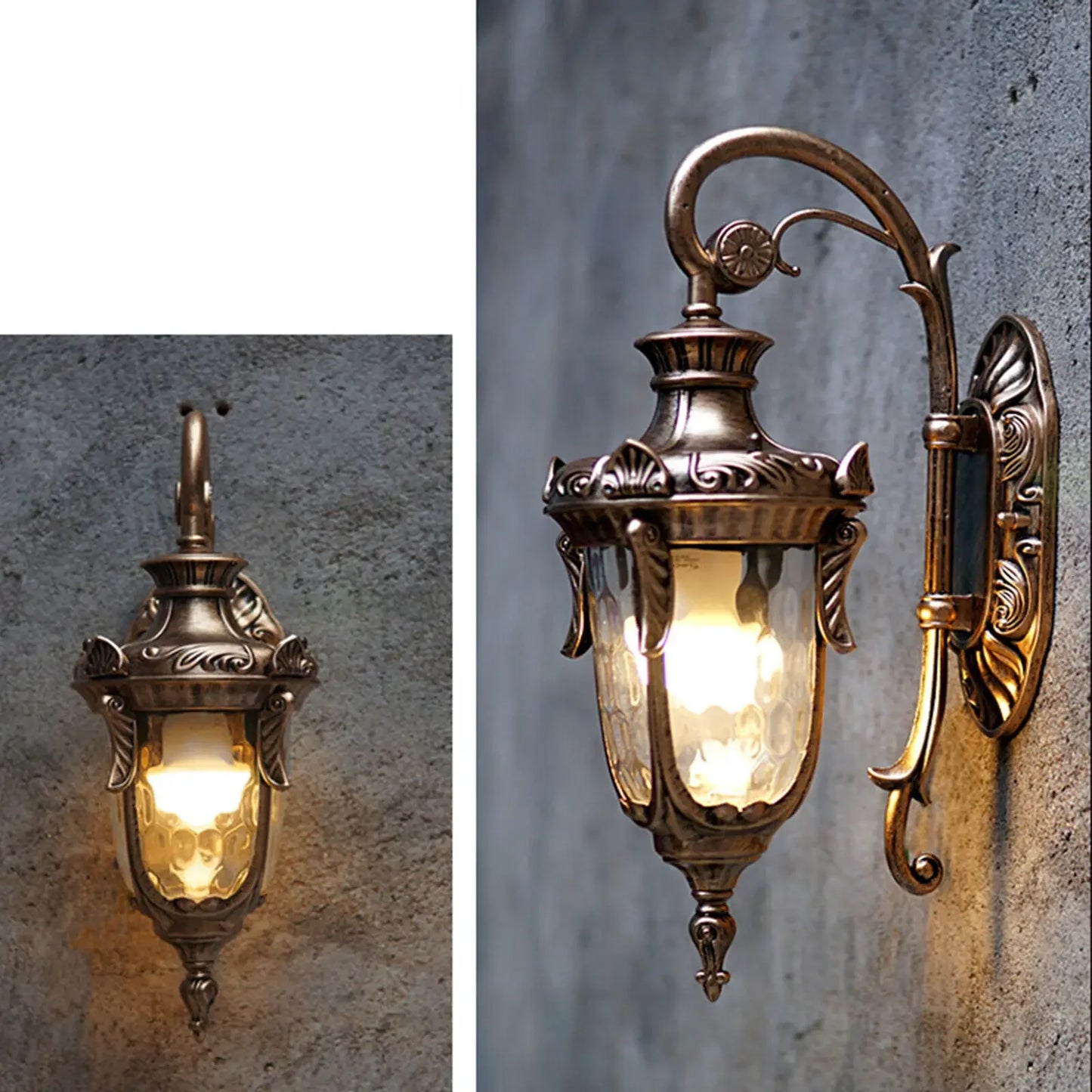 Waterproof Decorative Outdoor Wall Sconces For Porch And Exterior Lighting