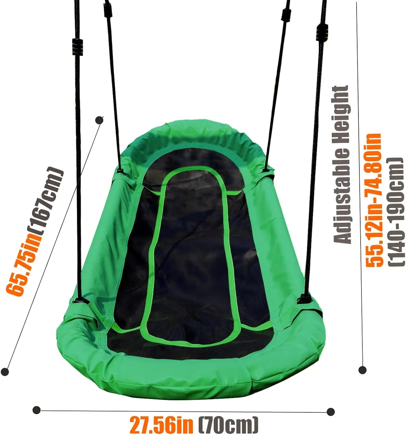 Platform Boat Swing Hanging Hammock Lounger For Outdoor Use