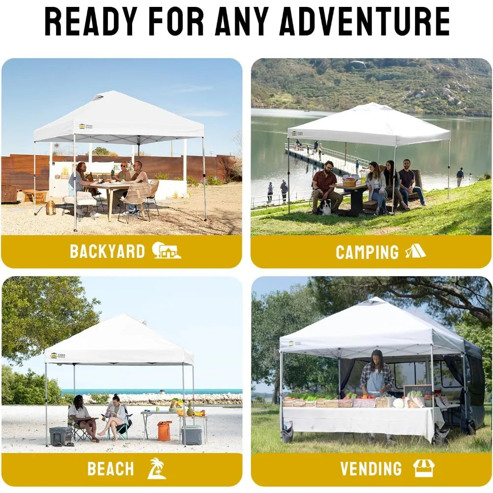 Quick Setup Outdoor Canopy Portable Gazebo for Sun Protection
