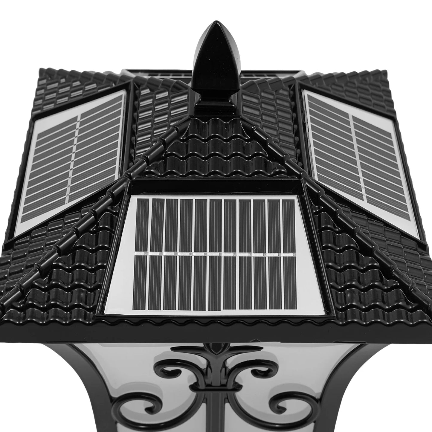 Outdoor Solar Post Light 85-265V IP44 Water Resistant Garden Lamp
