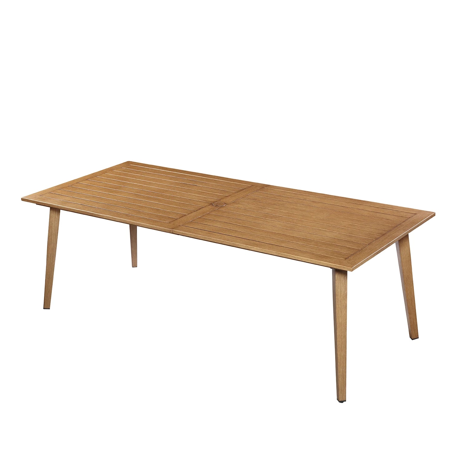 SeeHill Outdoor Aluminum Dining Table All Weather Patio Furniture