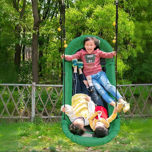 Platform Boat Swing Hanging Hammock Lounger For Outdoor Use