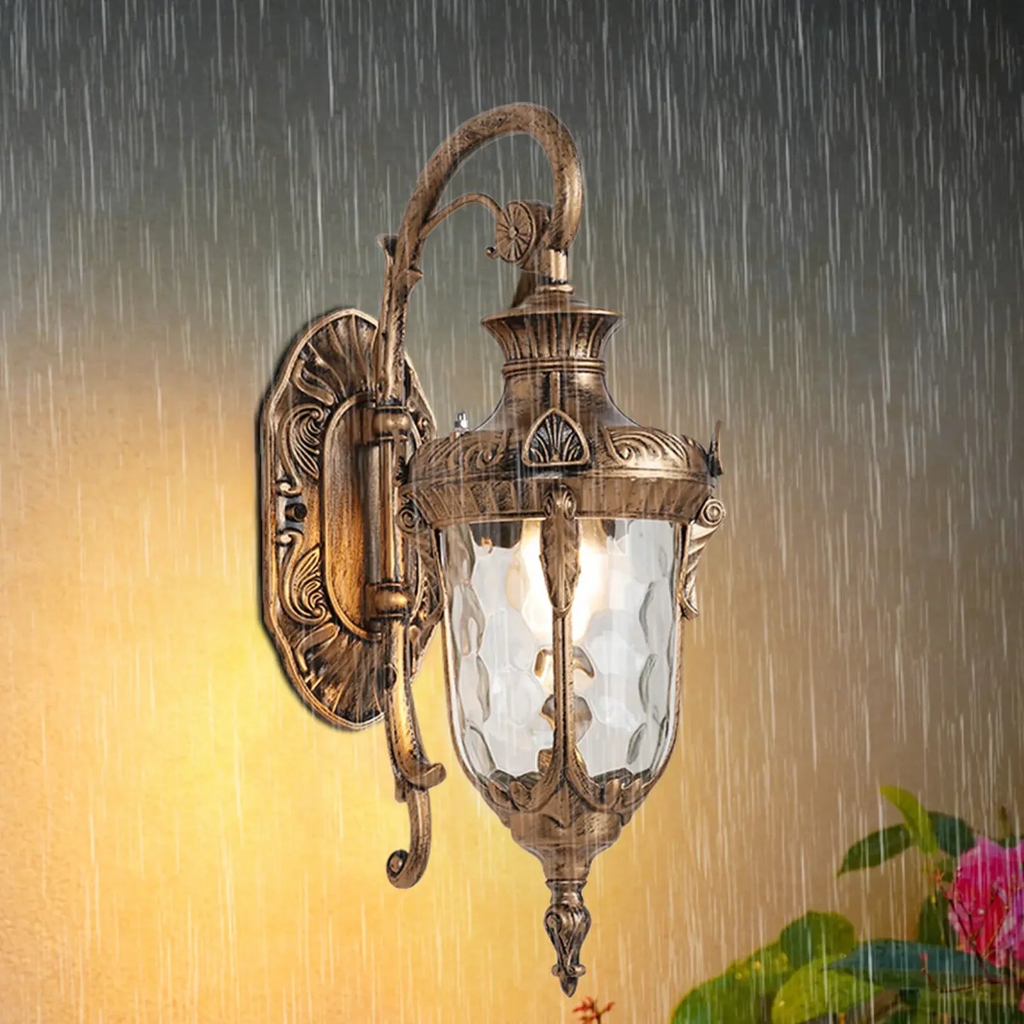 Waterproof Decorative Outdoor Wall Sconces For Porch And Exterior Lighting