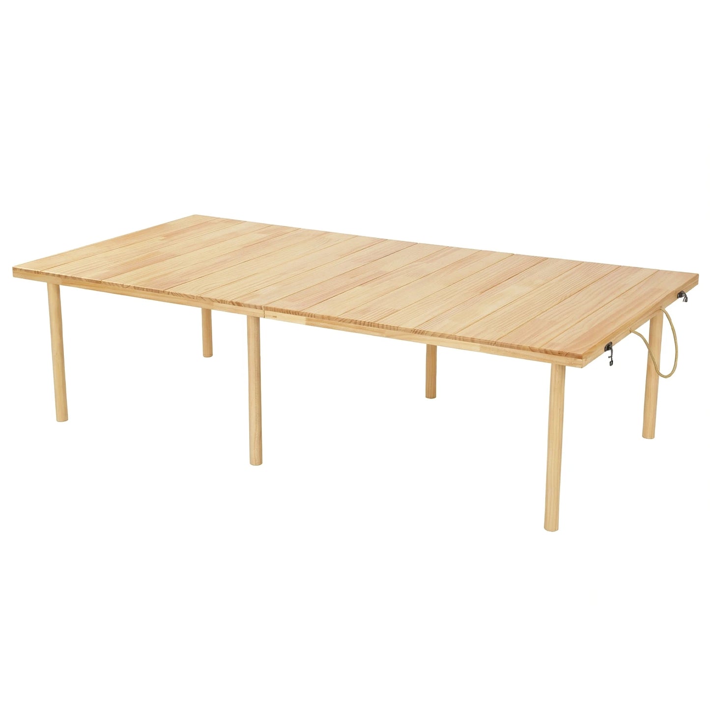 Foldable Boho Low Picnic Table Wood Portable For Outdoor Camp Beach
