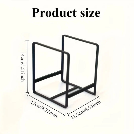 Stainless Steel Space Saving Dish Rack for Plates and Lids