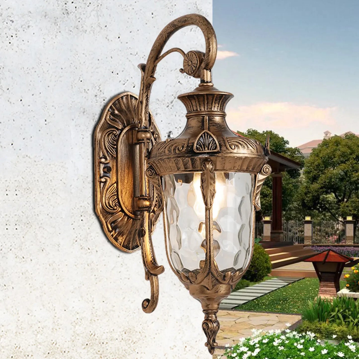 Waterproof Decorative Outdoor Wall Sconces For Porch And Exterior Lighting
